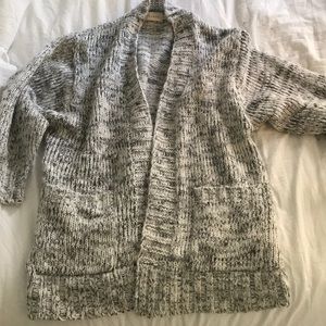 Chunky knit cardigan